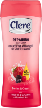 CLERE BODY LOTION BERRIES&CREAM  1 x 400ML