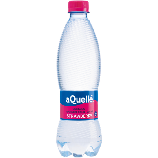 AQUELLE SPARKLING STRAWBERRY  1 x 500ML