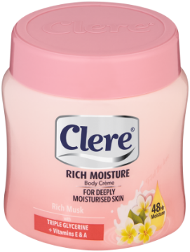 CLERE BODY CREME RICH MUSK  1 x 300ML