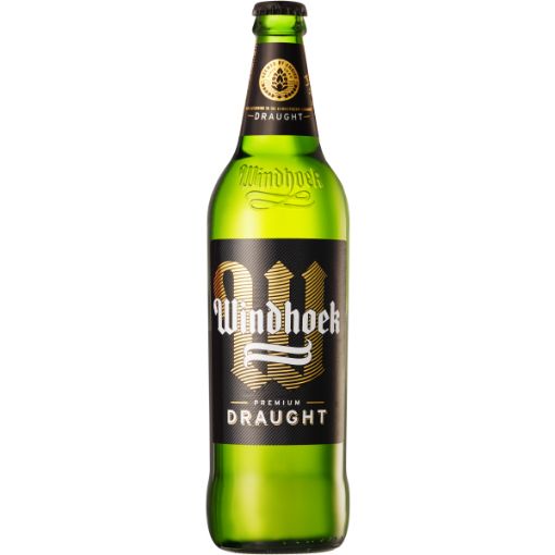 WINDHOEK DRAUGHT+DEPOSIT  1 x 750ML