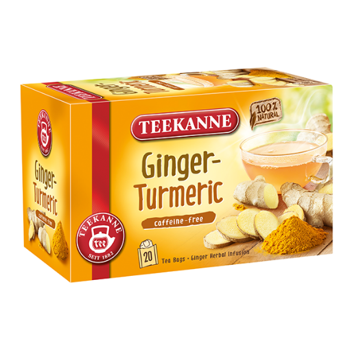 TEEKANNE TEA GINGER TURMERIC  1 x 20`S