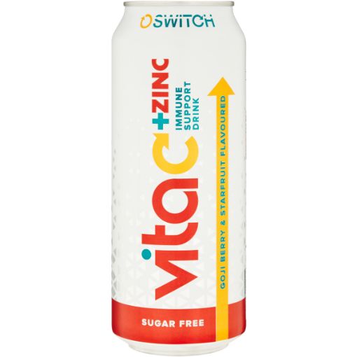 SWITCH ENERGY DRINK GOJI BERRY&STAR FRT S/FREE  1 x 500ML