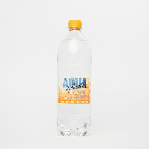 AQUASPLASH SPARK WATER SPARK PEACH/PEAR WATER  1 x 1LT