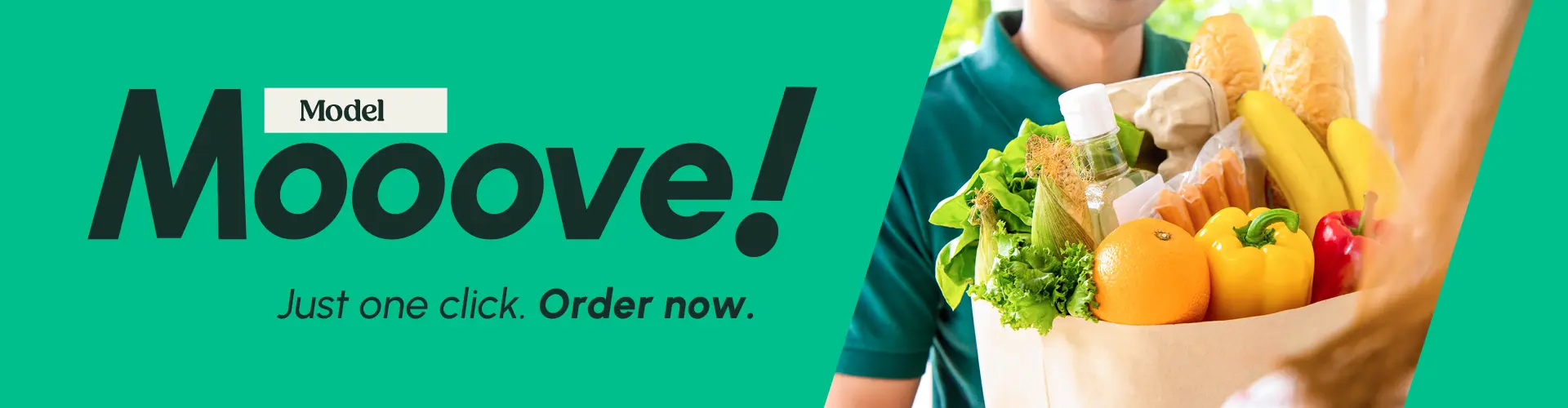 Just one click. Order now.