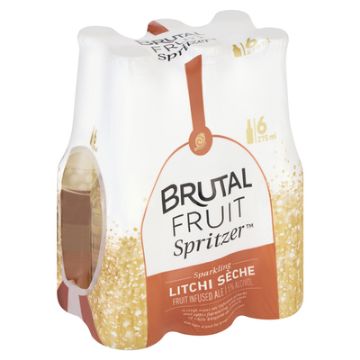 BRUTAL FRUIT NRB LITCHI S/SPRITZER x 6